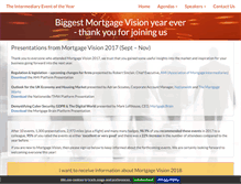 Tablet Screenshot of mortgagevision.net